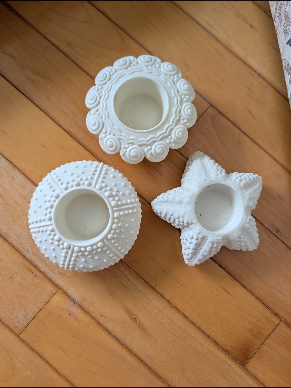 Vtg PartyLite Seashell Tealight Holder